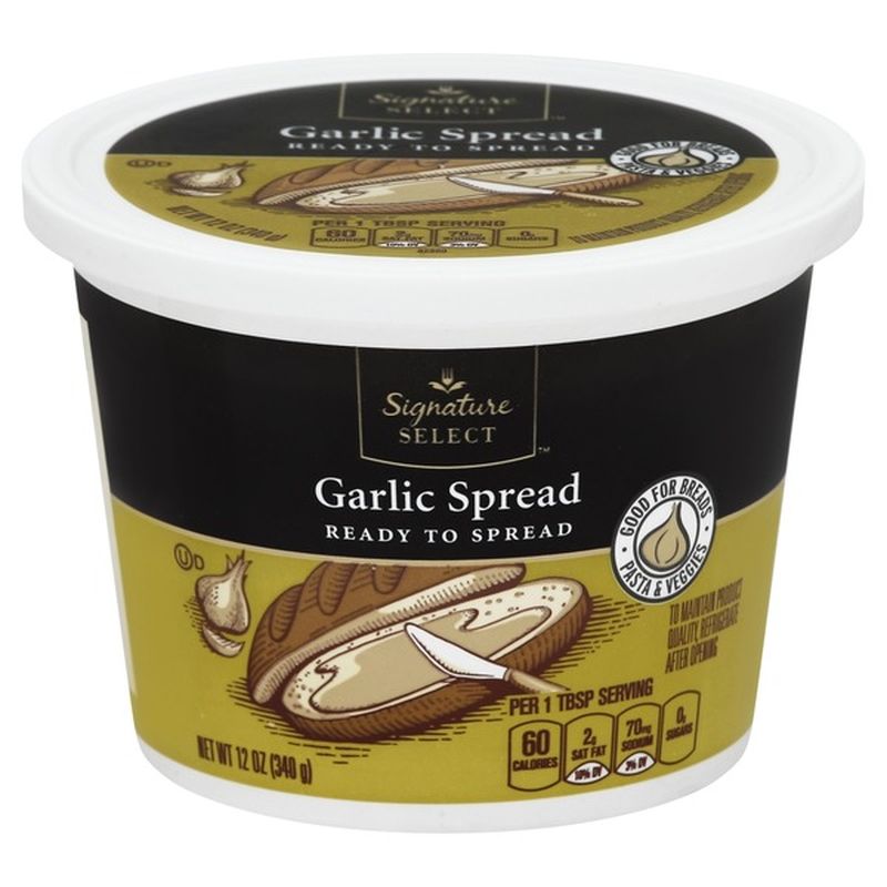 Signature Select Garlic Spread (12 oz) from Vons Instacart
