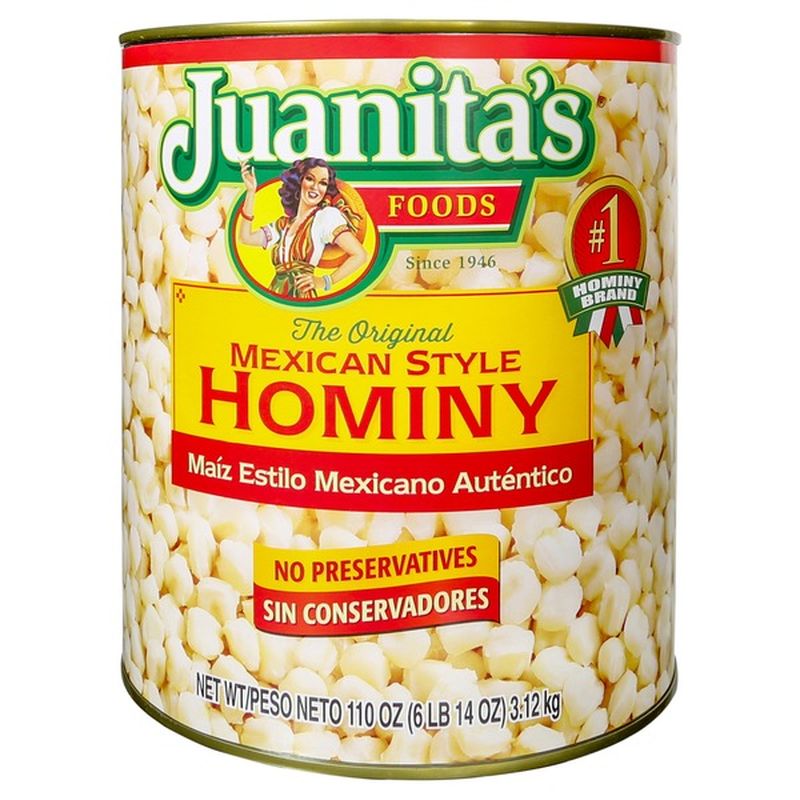 Juanitas Hominy, Mexican Style (110 oz) from Costco - Instacart