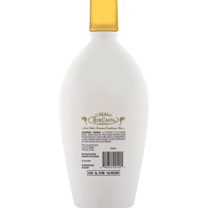 RumChata Caribbean Rum, with Real Dairy Cream (750 ml) Instacart