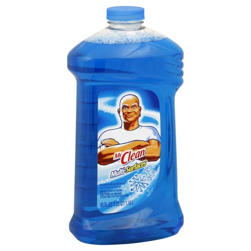 Mr. Clean MultiPurpose Cleaner, Invigorating Breeze (40 oz) Instacart