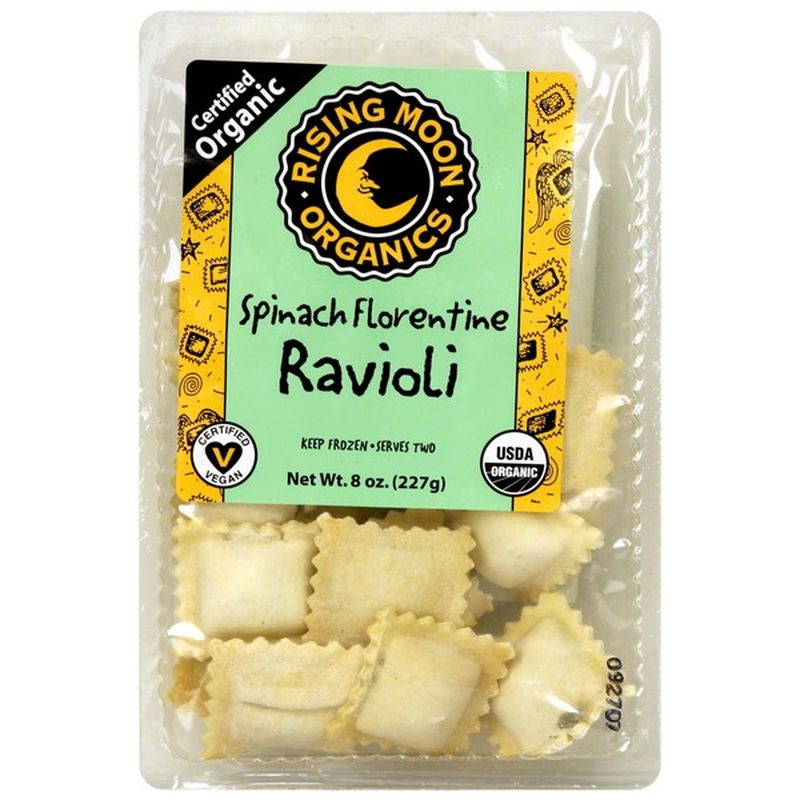 Rising Moon Organic Spinach Florentine Ravioli (8 oz) Instacart