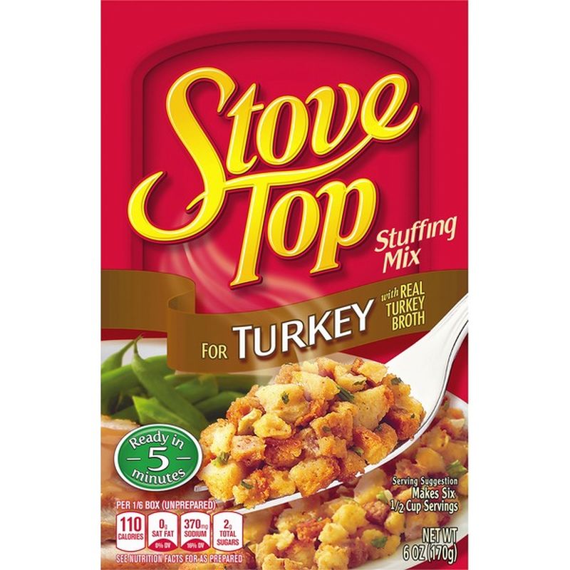 Kraft Stove Top Stuffing Mix for Turkey (6 oz) from Albertsons - Instacart