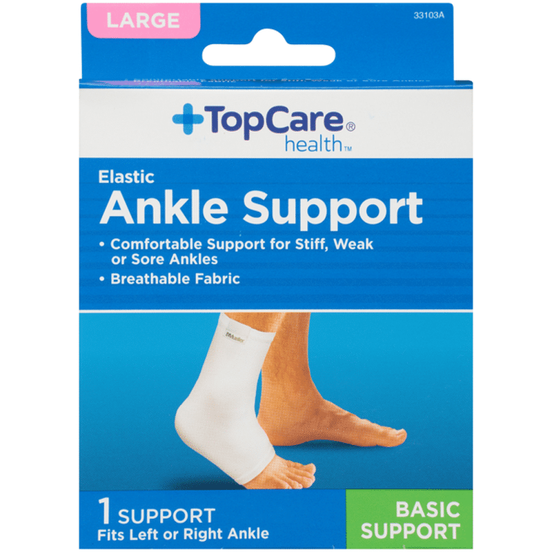 TopCare Large Basic Elastic Ankle Support (each) Instacart