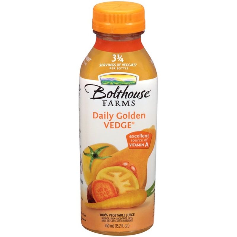 Bolthouse Farms Daily Golden Vedge 100 Vegetable Juice (15.2 fl oz