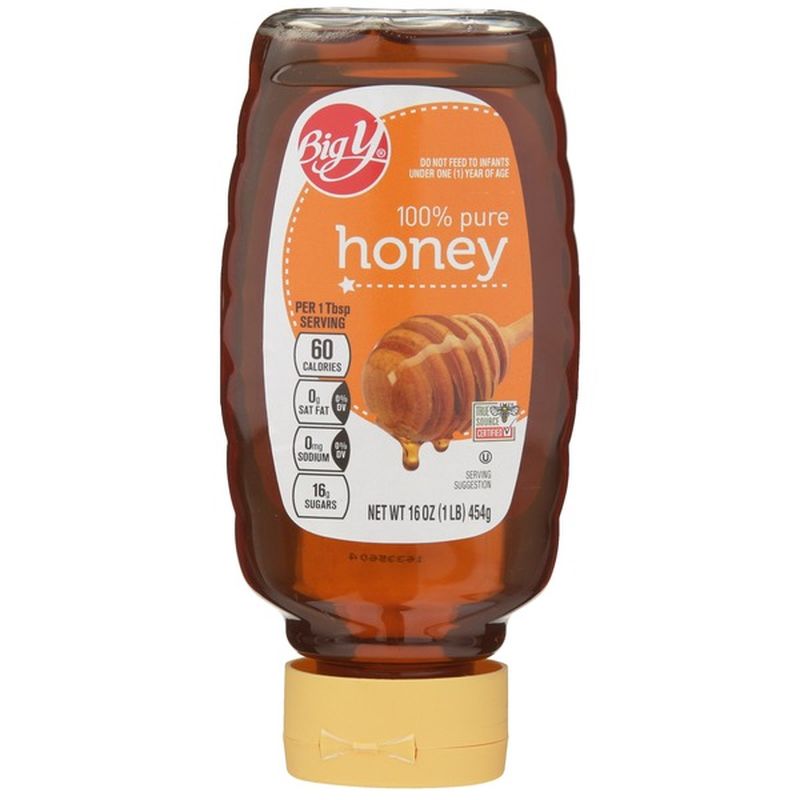 Big Y 100% Honey (16 oz) - Instacart