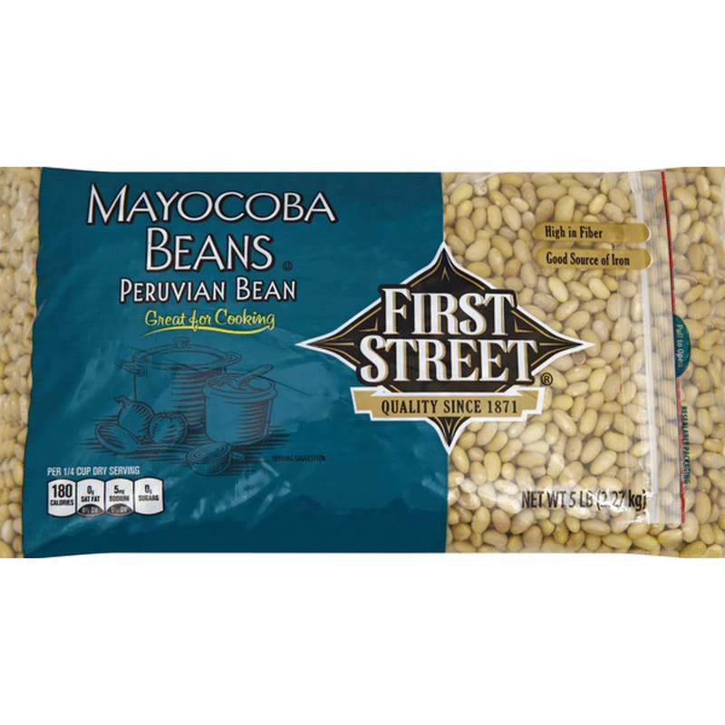 First Street Mayocoba Beans, Peruvian (5 lb) Instacart