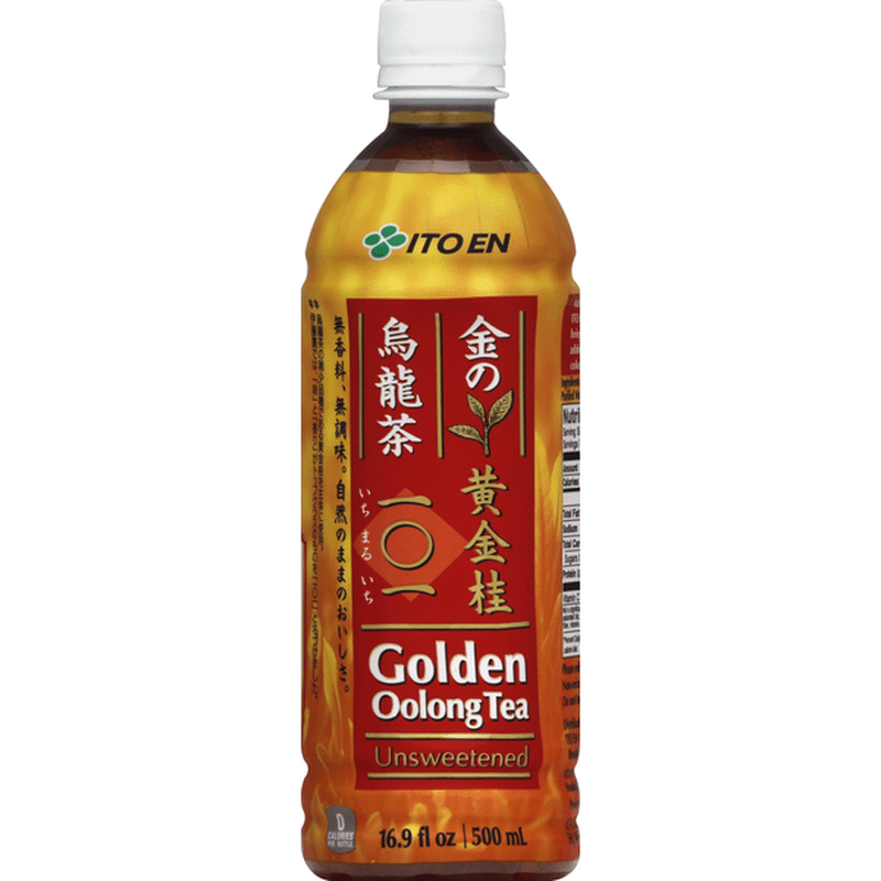 Ito En Oolong Tea, Unsweetened, Golden (16.9 oz) Instacart