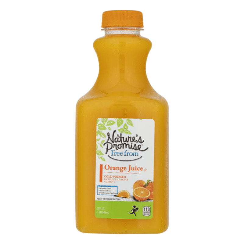 Nature's Promise Orange Juice (32 fl oz) - Instacart