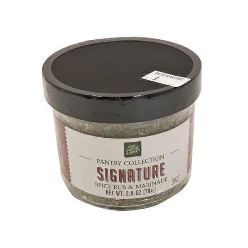 The Fresh Market Signature Spice Rub Marinade 2 8 Oz Instacart