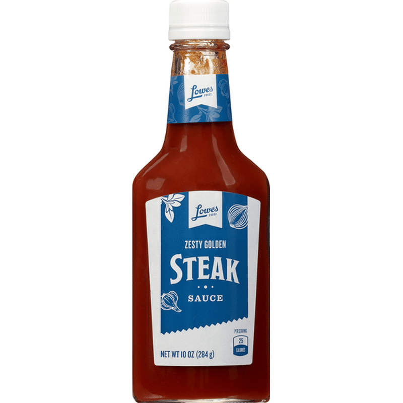 Lowes Foods Steak Sauce, Zesty Golden (10 oz) Instacart