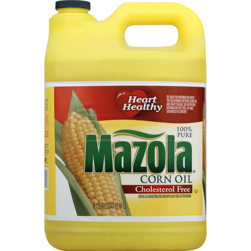 Mazola Corn Oil, Cholesterol Free (2.5 gal) Instacart