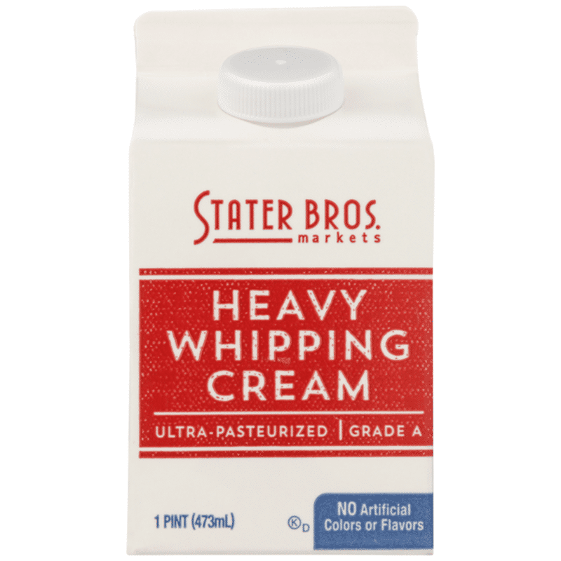 Stater Bros. Markets Heavy Whipping Cream (1 pt) Instacart