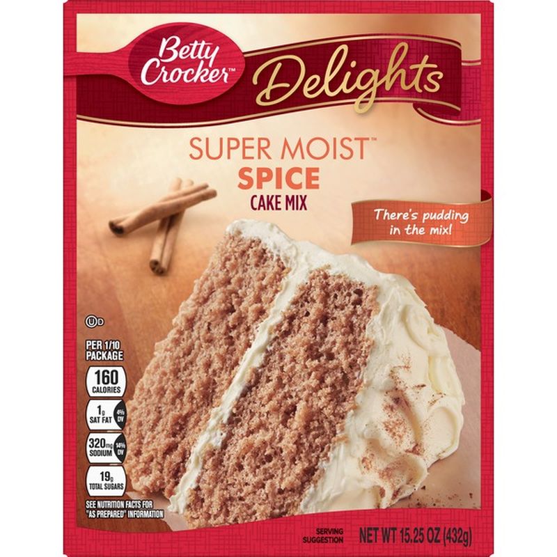 Betty Crocker Cake Mix, Spice, Super Moist (15.25 oz) from Safeway ...