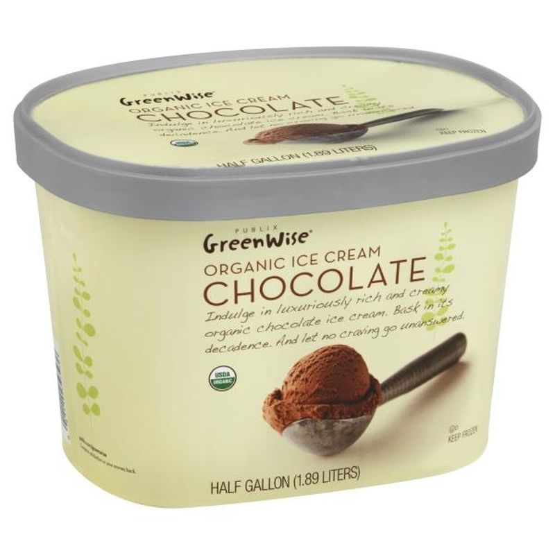 natural chocolate ice cream