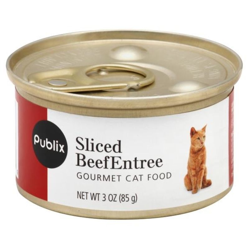 Publix Sliced Beef Entree Cat Food