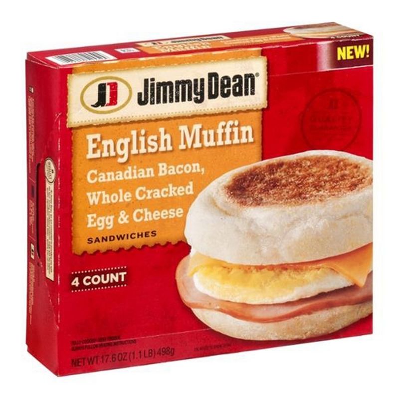 Jimmy Dean Canadian Bacon Egg Cheese Muffin