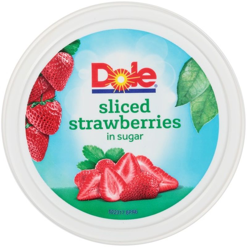 Dole Sliced In Sugar Strawberries