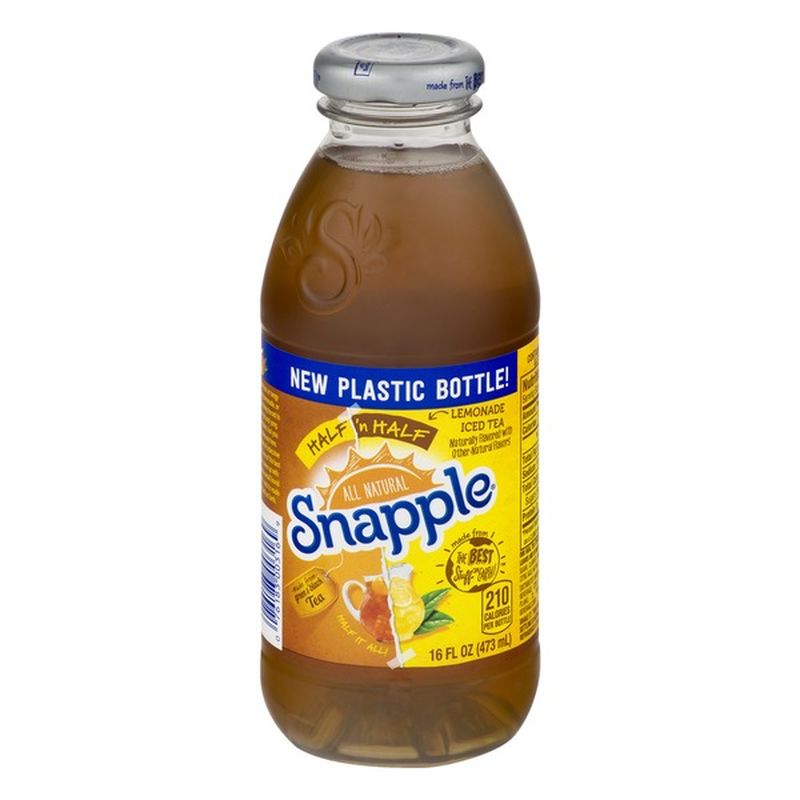 Snapple Half 'n Half Lemonade Iced Tea (16 fl oz) Instacart