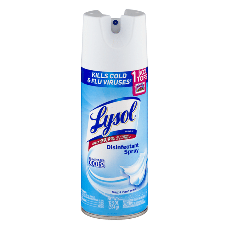 Lysol Disinfectant Spray, Crisp Linen Scent (12.5 oz) from Giant Food ...