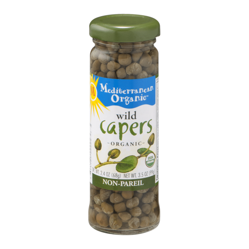 Mediterranean Organics Organic Wild Capers NonPareil (3.5 oz) from Giant Food Instacart