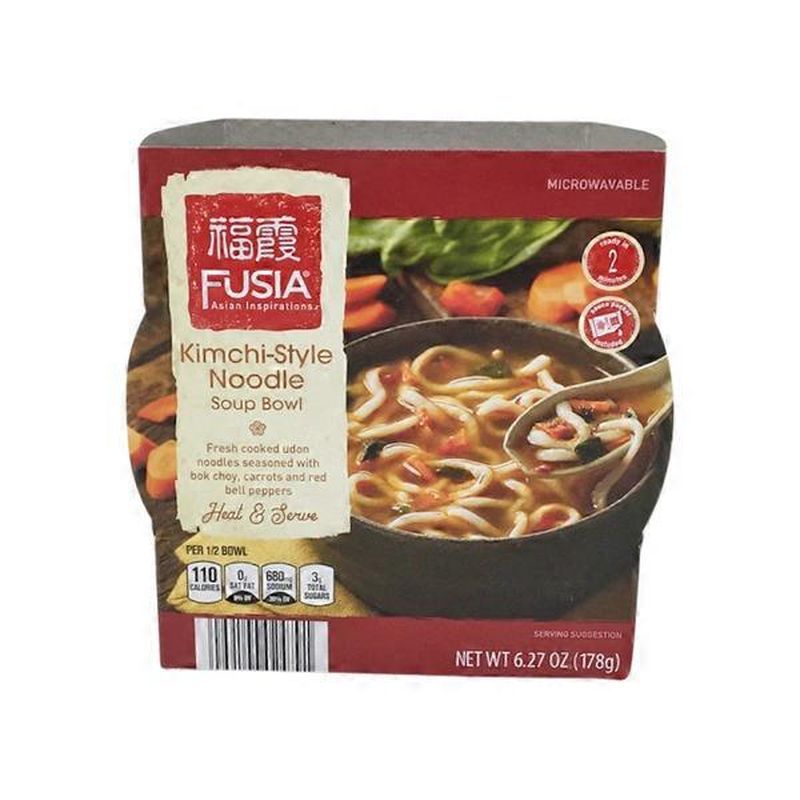 Fusia Asian Inspiration Kimchi Chili Noodle Soup Bowl (6.27 oz) - Instacart