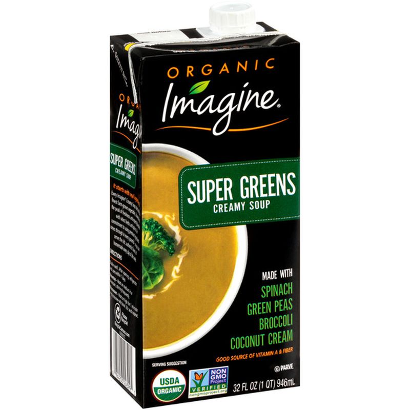 Imagine Organic Super Greens Creamy Soup (32 fl oz) Delivery or Pickup