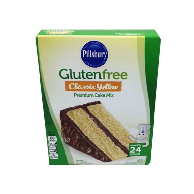 Pillsbury Gluten Free Classic Yellow Premium Cake Mix 17 Oz Instacart