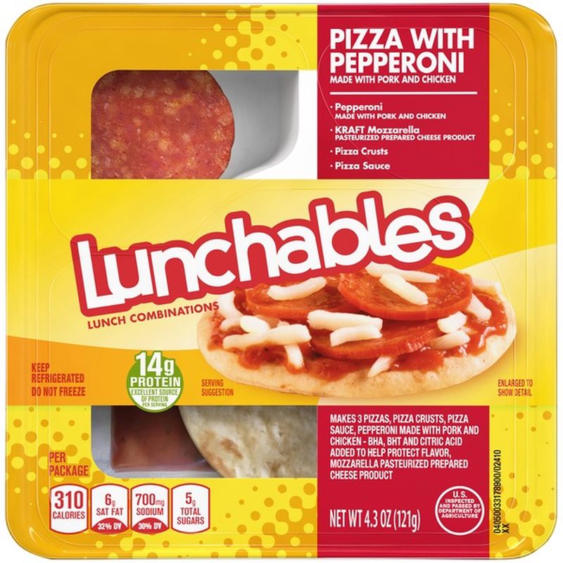 Lunchables Pepperoni Pizza Convenience Meal (4.3 oz) from Price Chopper