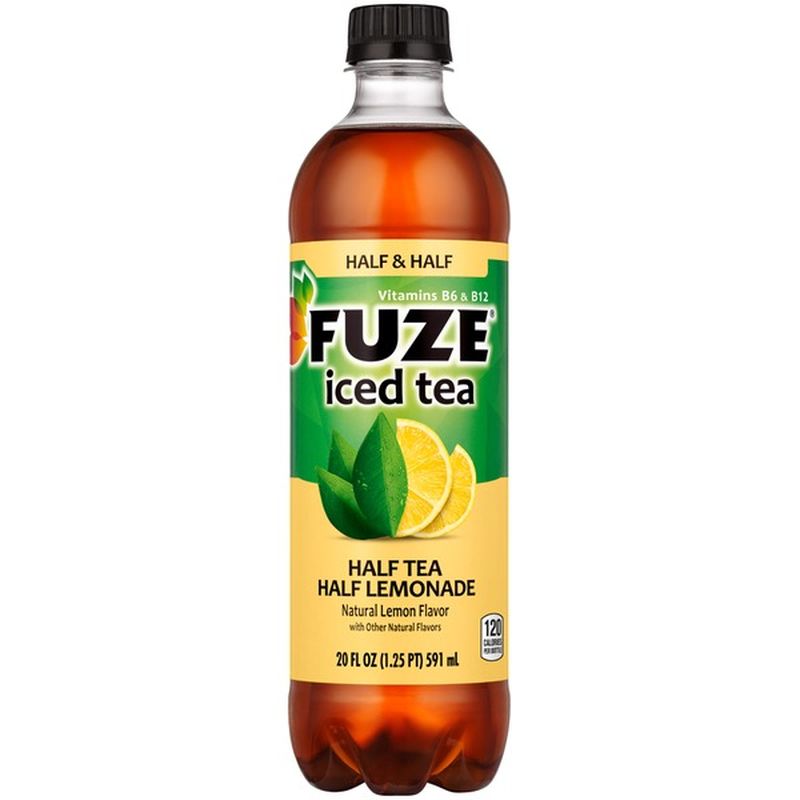 Fuze Half Tea & Half Lemonade Iced Tea (20 fl oz) Instacart