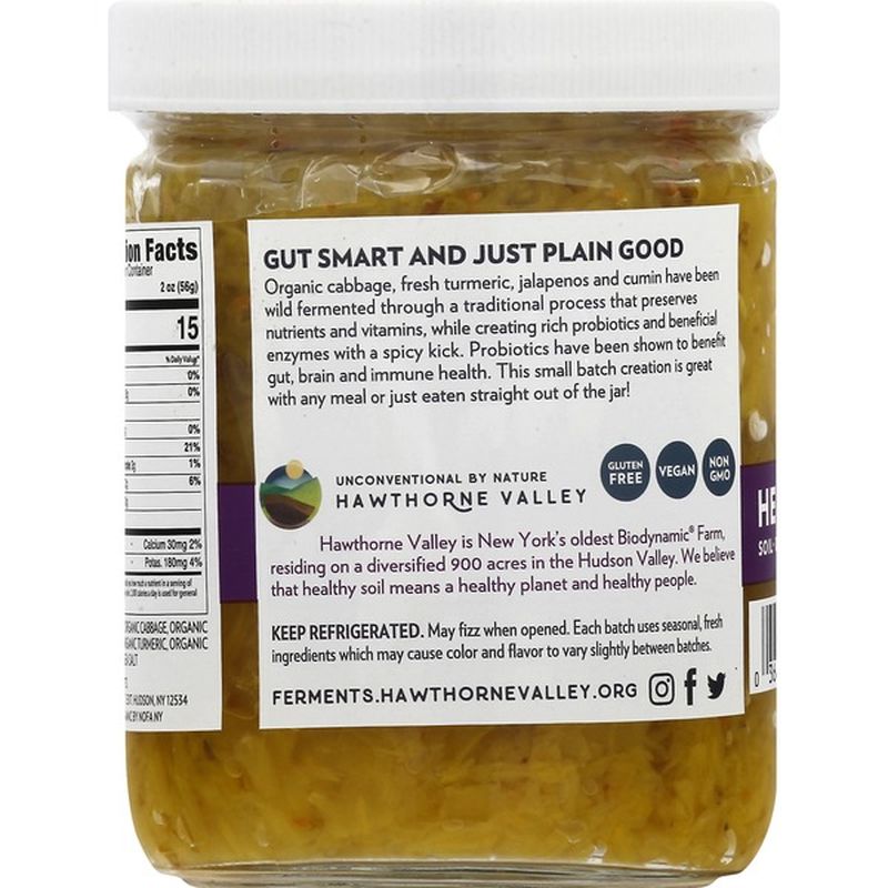 Hawthorne Valley Turmeric Sauerkraut (16 oz) Instacart