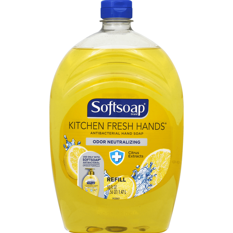 Softsoap Hand Soap, Antibacterial, Kitchen Fresh Hands, Citrus Extracts