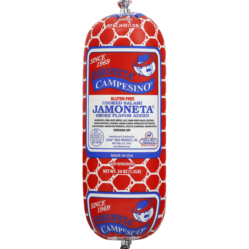 Cooked Salami, Smoke Flavor, Gluten Free (24 oz) Instacart
