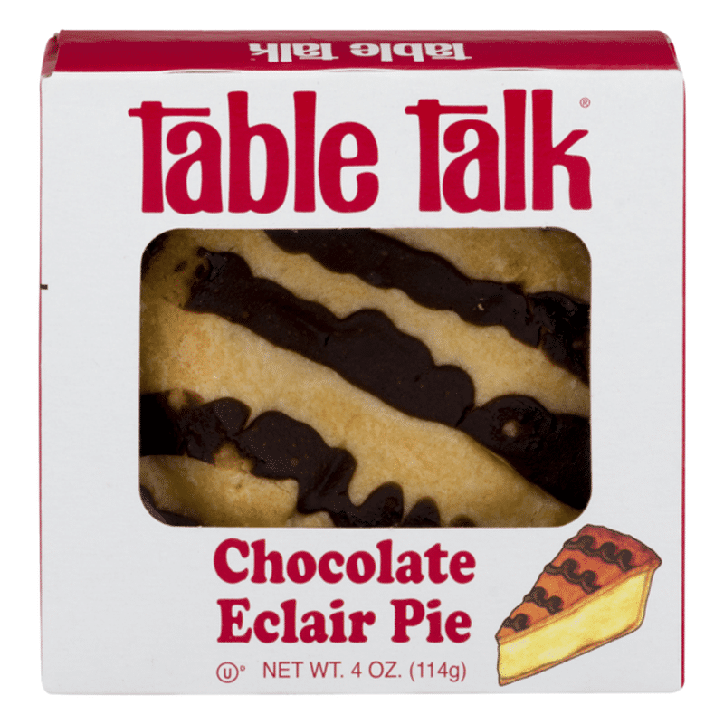 Table Talk Eclair Pie Chocolate 4 Oz Instacart