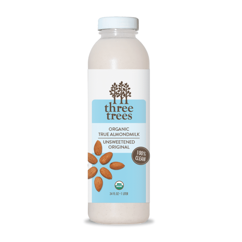 Three Trees Organic True Unsweetened Almondmilk (34 oz) Instacart