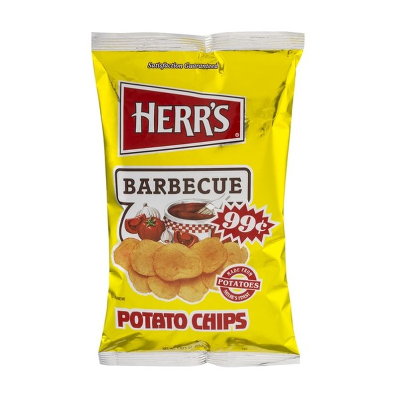 Herr's Potato Chips Barbecue (1.875 oz) - Instacart