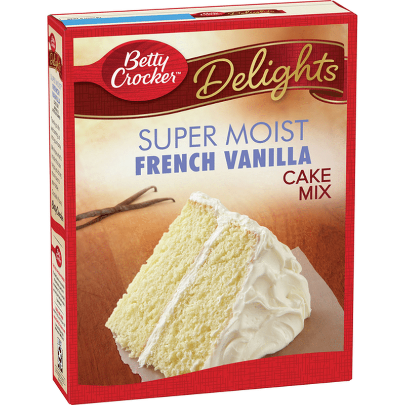 Betty Crocker Super Moist French Vanilla Cake Mix 1525 Oz Instacart