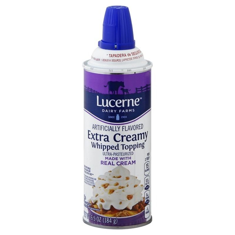 Lucerne Dairy Farms Extra Creamy Whipped Topping (6.5 fl oz) Instacart