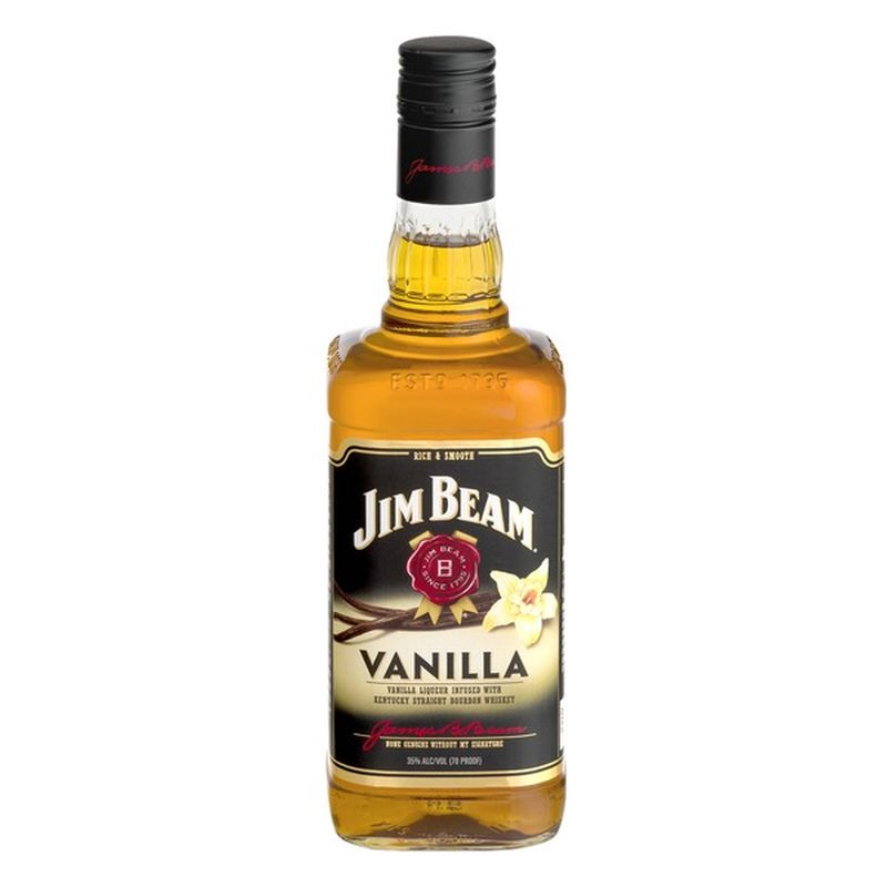 Jim Beam Vanilla Bourbon Whiskey (750 ml) Instacart