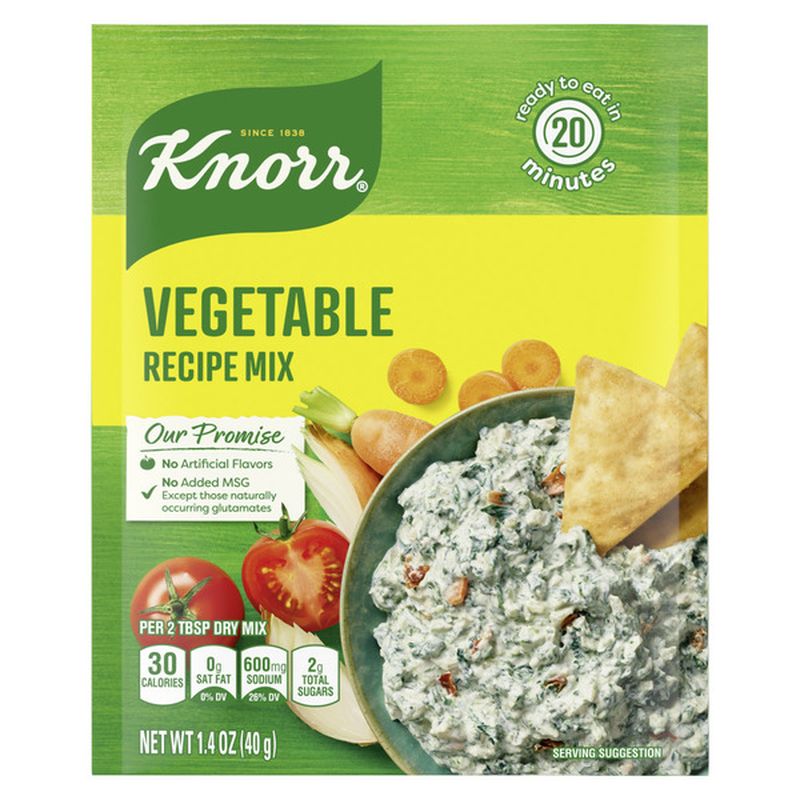 Knorr Soup Mix And Recipe Mix Vegetable (1.4 oz) Instacart