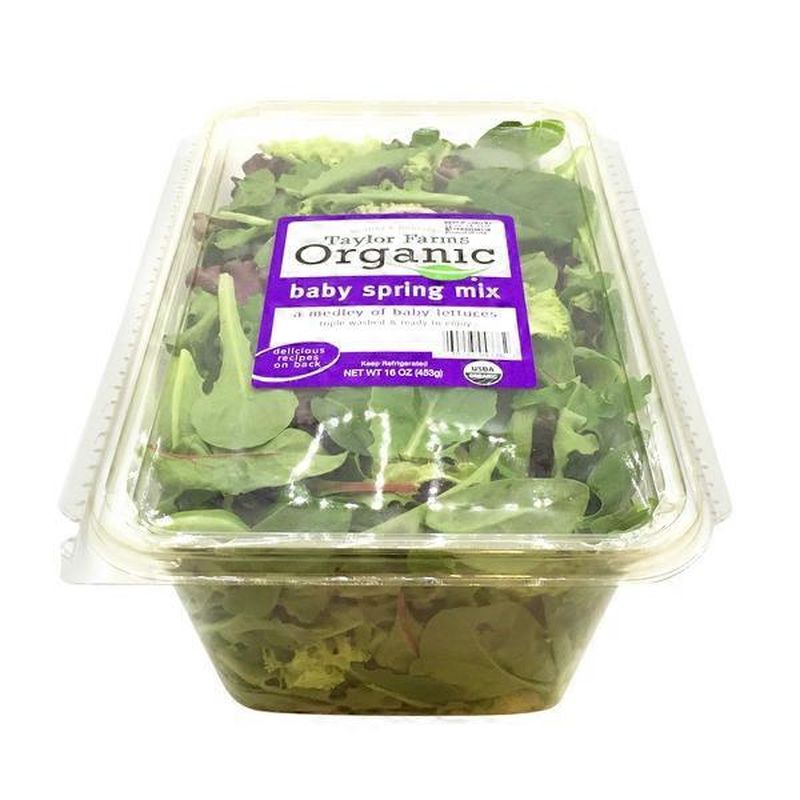 Organic Spring Mix (16 oz container) - Instacart