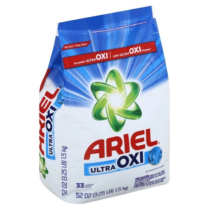 Ariel with Ultra Oxi Powder Laundry Detergent (33 ct) Instacart