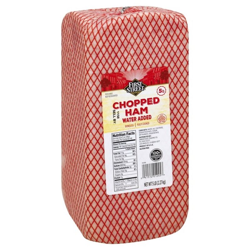 First Street Chopped Ham (5 lb) Instacart