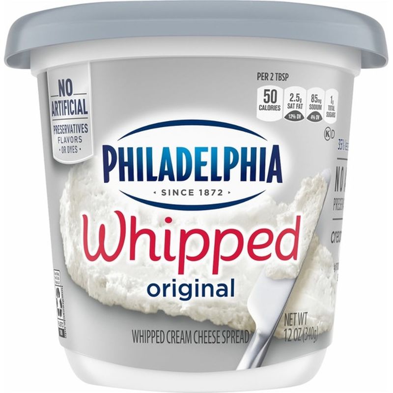 Philadelphia Original Whipped Cream Cheese (12 oz) from Kroger Instacart