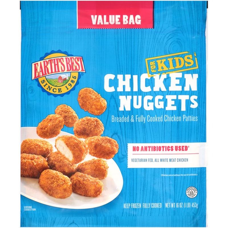 Earth S Best Chicken Nuggets For Kids 16 Oz Instacart