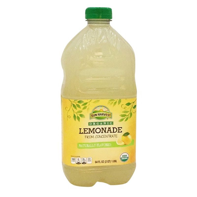 Sun Harvest Organic Lemonade From Concentrate (64 fl oz) Instacart
