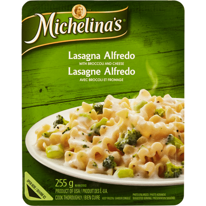 Michelina's Lasagna Alfredo, with Broccoli & Mozzarella (8.5 oz