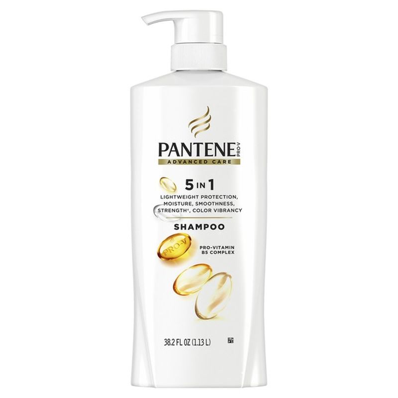 Pantene Pro-V Advanced Care Moisturizing Shampoo, Paraben-Free (38.2 oz ...