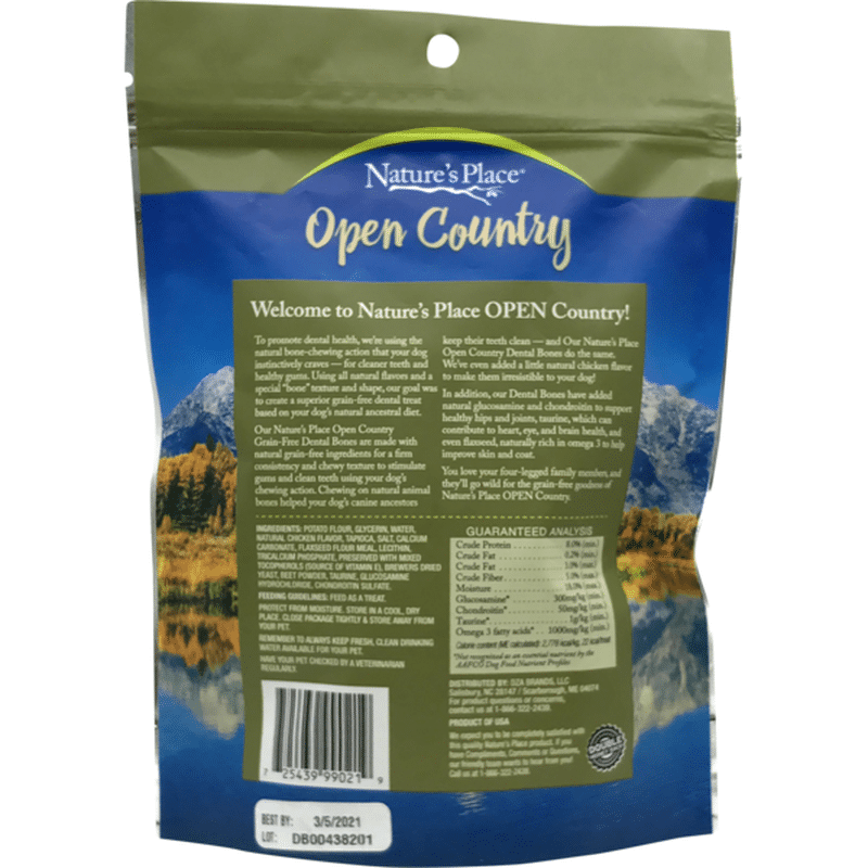 nature's place free country dental bones