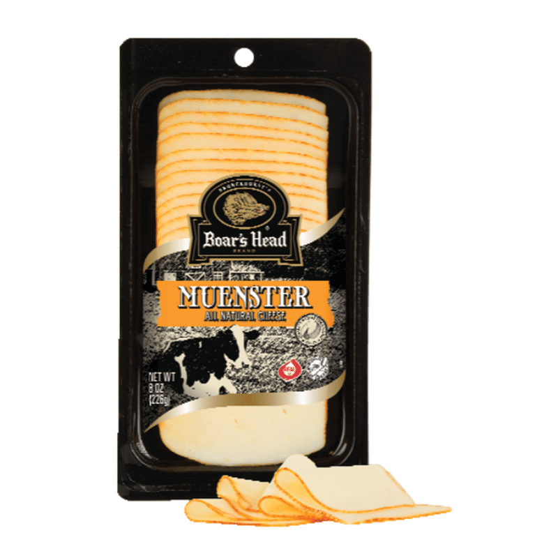 Boar's Head Cheese, Muenster, All Natural (6 oz) Instacart