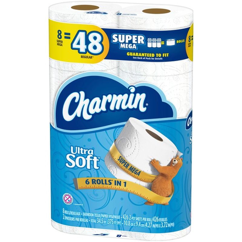 Charmin Soft Toilet Paper 46 87 Sq Ft From Publix Instacart